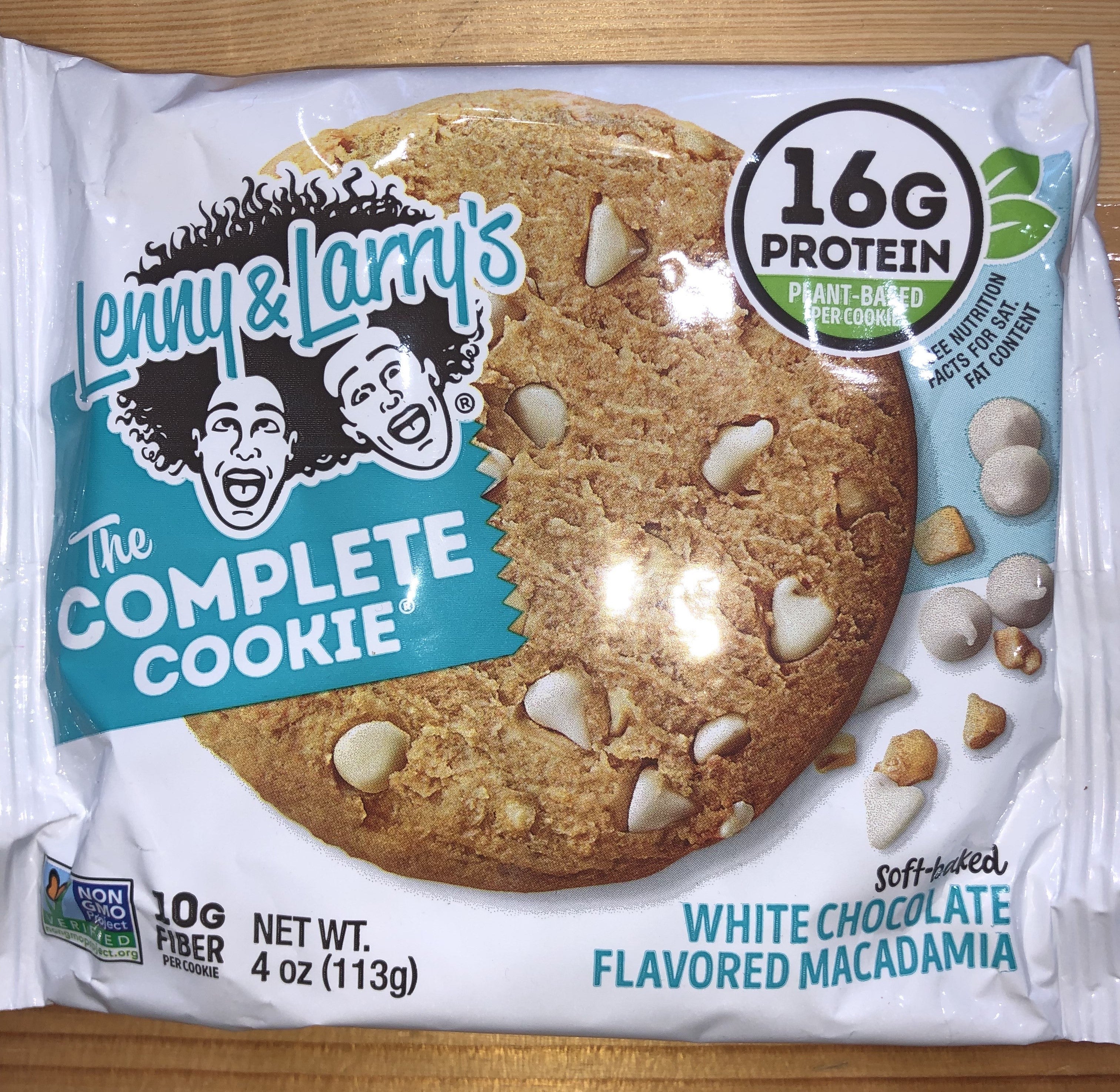 Lenny & Larry's Complete Cookie White Macadamia 113g (9029988909323)