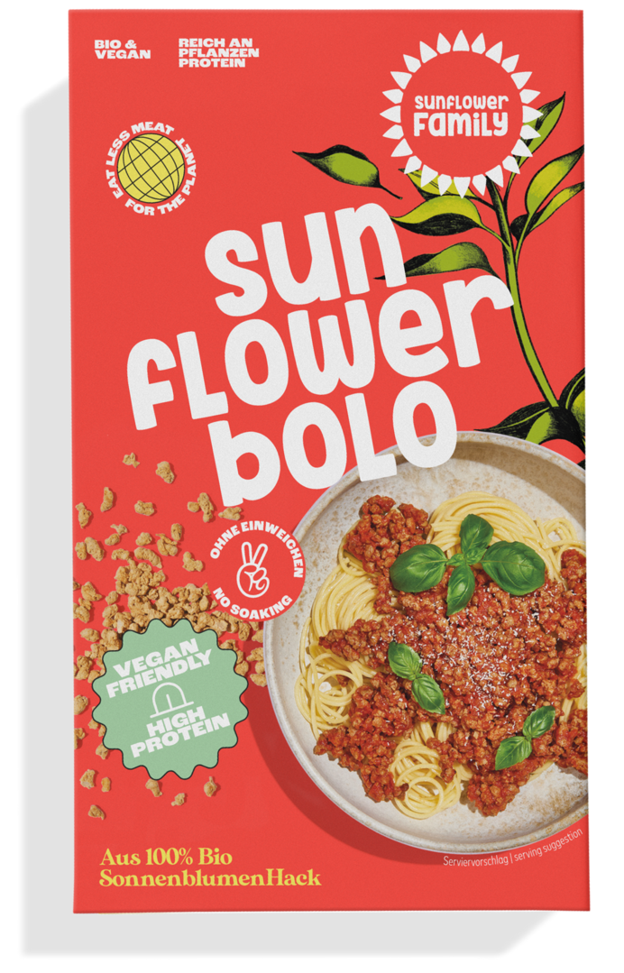 SunflowerFamily- Sonnenblumenhack Bolognese [BIO] 131g (8326437929227)