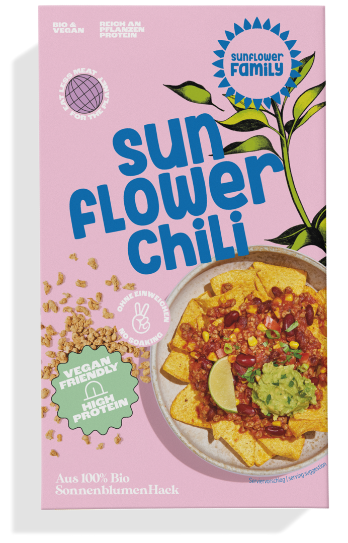 Sunflower Family Sonnenblumenhack Chili sin Carne [BIO] 131g (8326438748427)