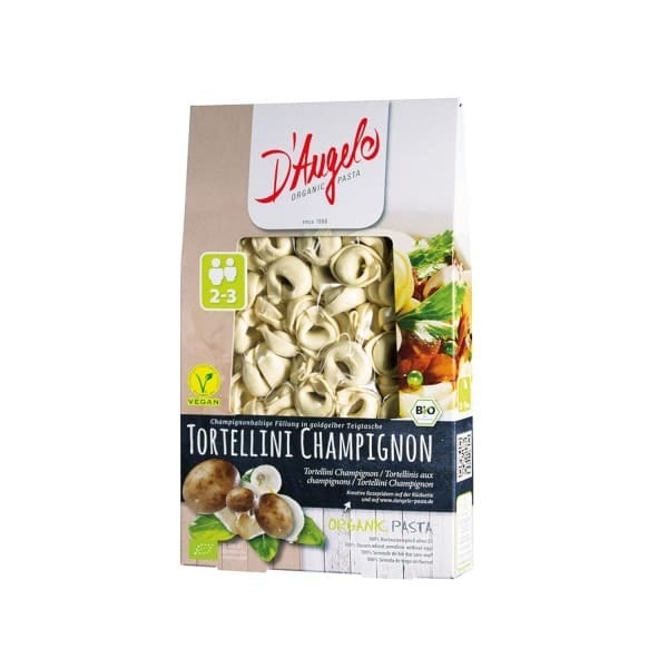 D'Angelo Tortellini Champignon [BIO] 250g (8326437011723)