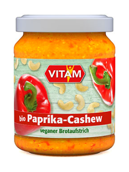 Vitam Paprika-Cashew Brotaufstrich [BIO] 125g (8326752764171)