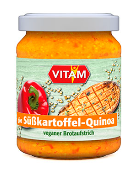 Vitam Süßkartoffel-Quinoa Brotaufstrich [BIO] 125g (8326643581195)