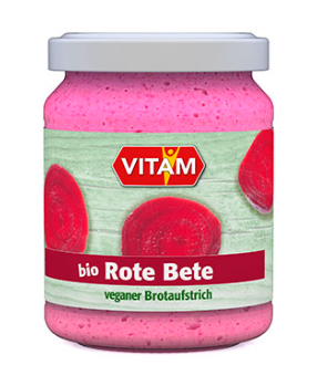 Vitam Rote Bete Brotaufstrich [BIO] 125g (8326643548427)