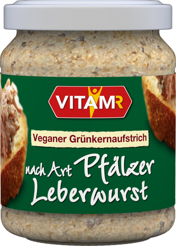 Vitam Veganer Grünkernaufstrich nach Art Pfälzer Leberwurst [BIO] 120g (8326473777419)