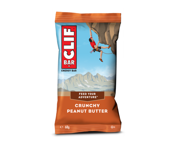 CLIF Bar CRUNCHY PEANUT BUTTER Energieriegel, 68g (8326429901067)