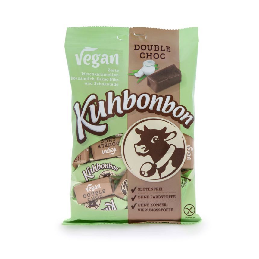 KUHBONBON VEGAN DOUBLE CHOC, 165g (8326426460427)