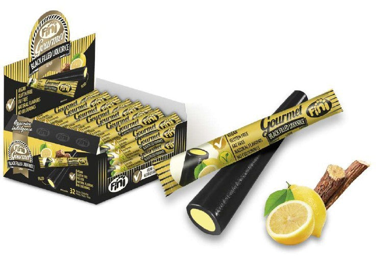 Fini-Gourmet Lemon Lakritzstange 32g (8326436225291)