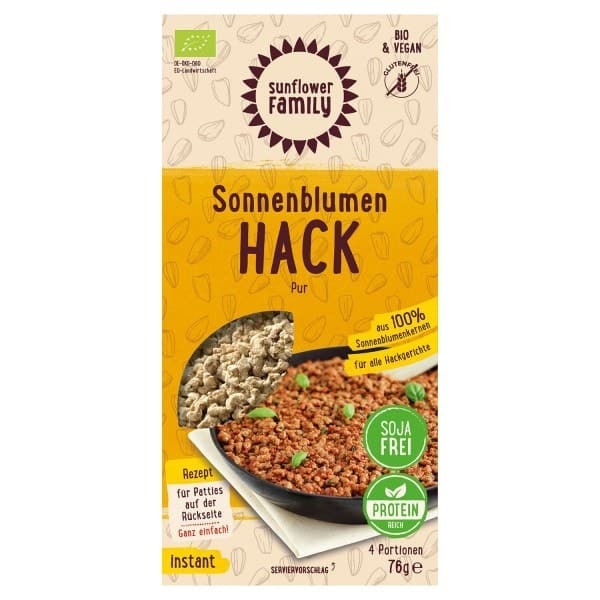 Sunflower Family - Sonnenblumenhack [BIO] 76g (8326437306635)